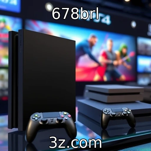 Crescimento das vendas de consoles na indústria de jogos - 678brl